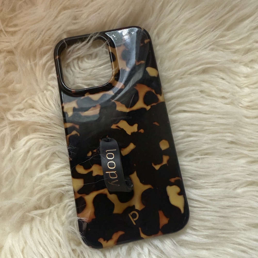 Loopy Case iPhone 14 Pro Max Tortoise Shell Phone Case